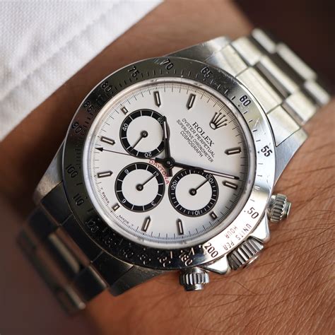 rolex daytona zenith 16520 price|rolex daytona 16520 history.